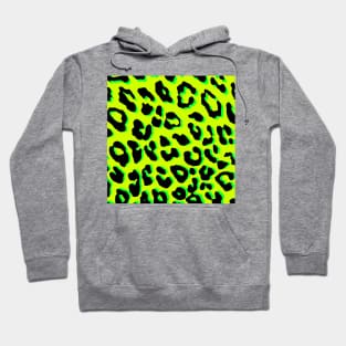 Leopard Print Yellow Hoodie